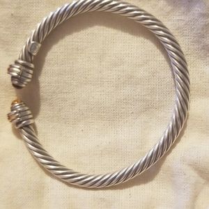 Jeffrey Levin cable bracelet